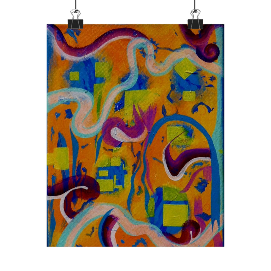 Matte Vertical Poster